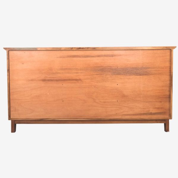 Solid Teak Wood Sideboard with Rattan