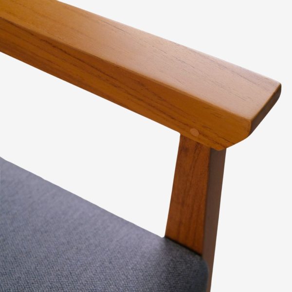 Solid Teak Wood Sofa 1 Seater