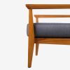 Solid Teak Wood Sofa 2 Seater