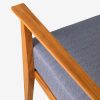 Solid Teak Wood Sofa 2 Seater