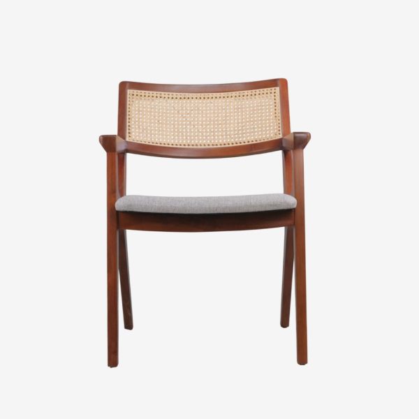 Solid Teak Wood Armchair