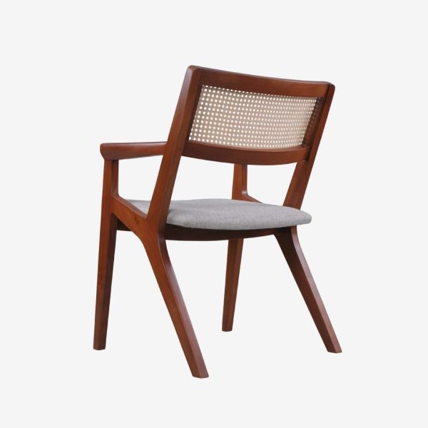 Solid Teak Wood Armchair