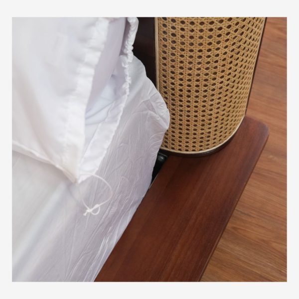 Solid Teak Wood Bed