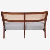 Solid Teak Wood Sofa 2 Seater