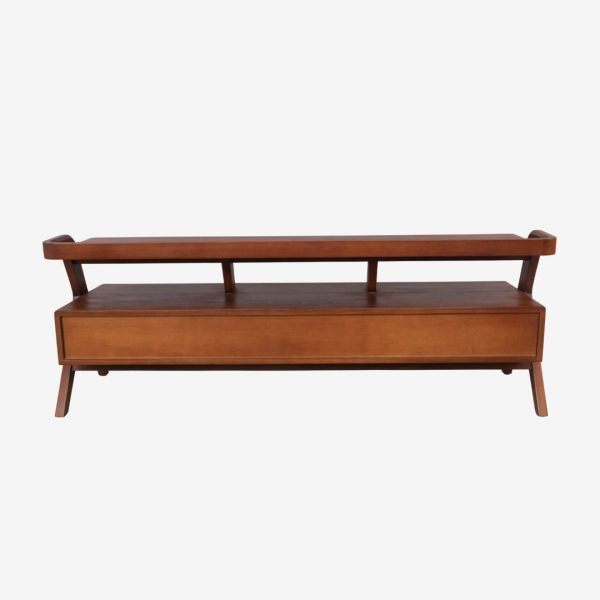 Solid Teak Wood TV Stand