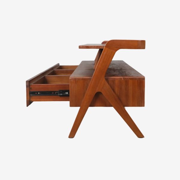 Solid Teak Wood TV Stand